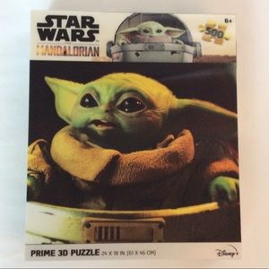 Star Wars Mandalorian 3D Image Puzzle 500 Pieces
